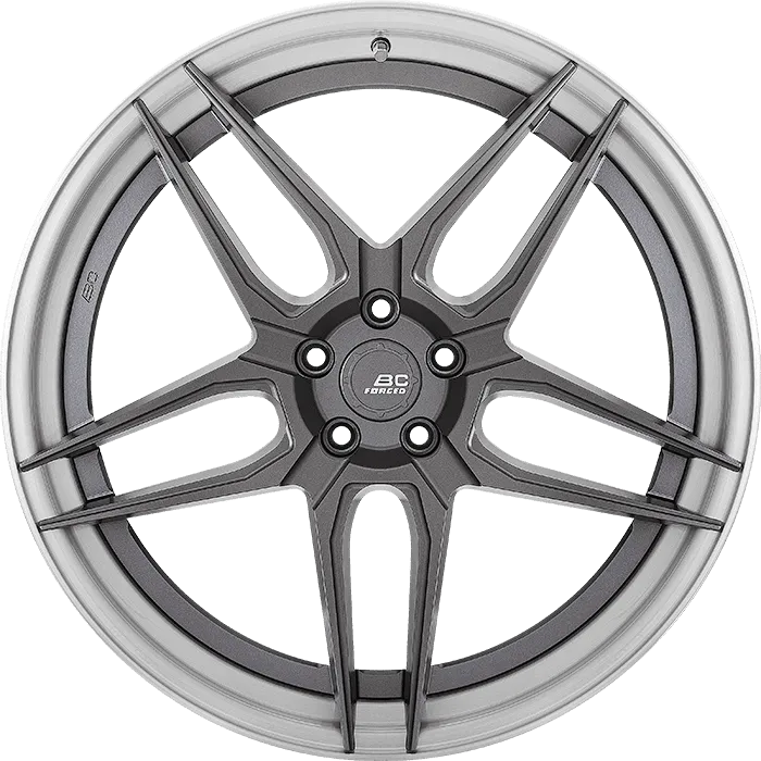 Satin Gunmetal + Polished Lip