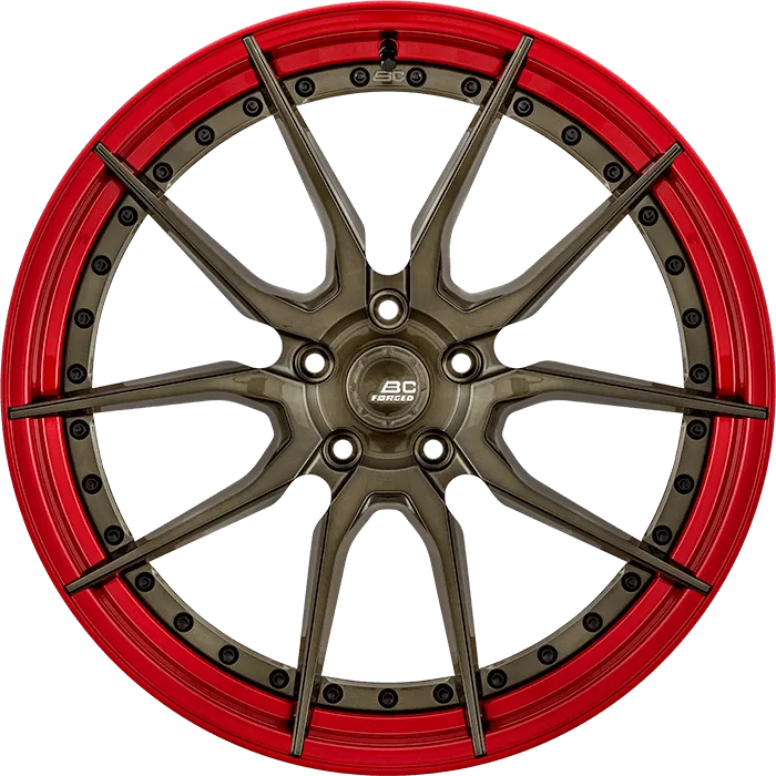 Satin Bronze + Candy Red Barrel