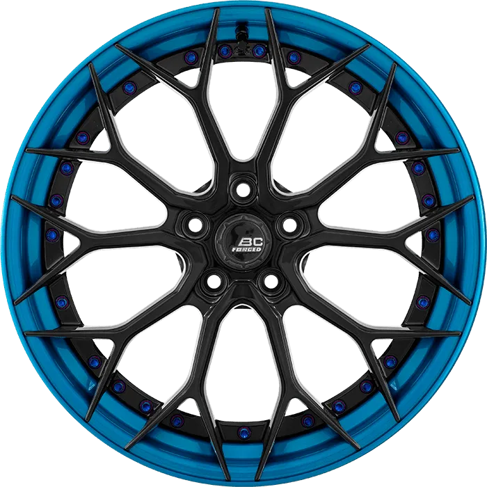 Gloss Black + Candy Blue Barrel