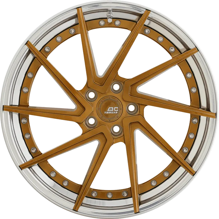 Gloss Bronze Gold + Polished Barrel