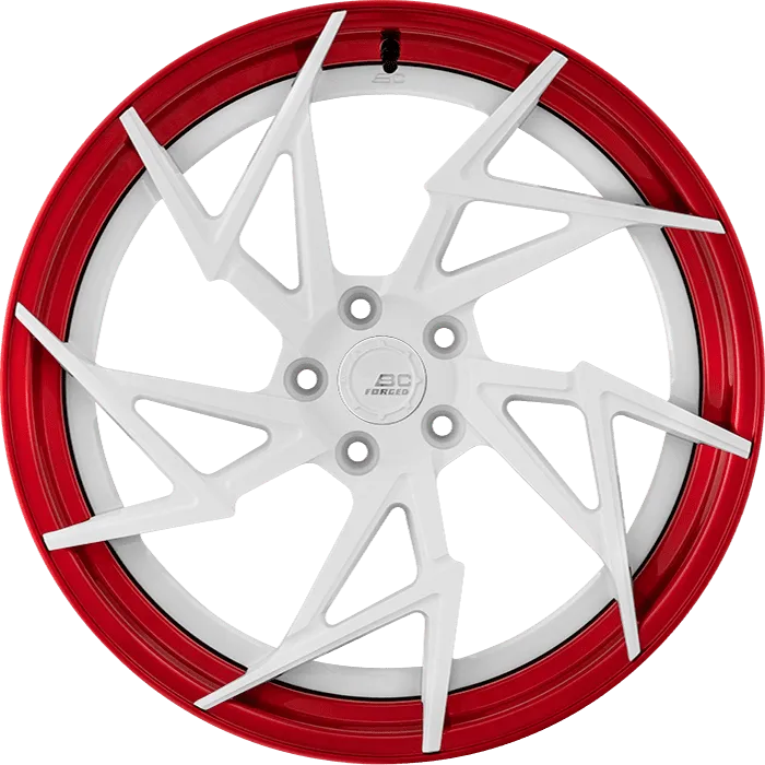 Gloss White + Candy Red Barrel