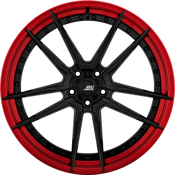 Gloss Black + Candy Red Barrel