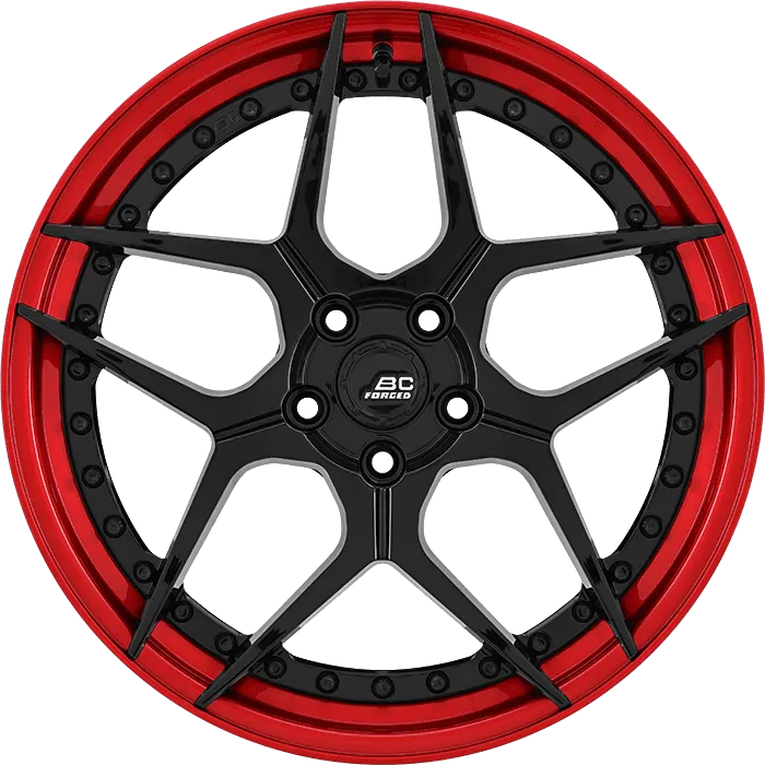 Gloss Black + Candy Red Barrel