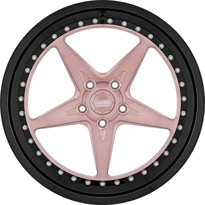 Satin Rose Gold + Gloss Black Barrel
