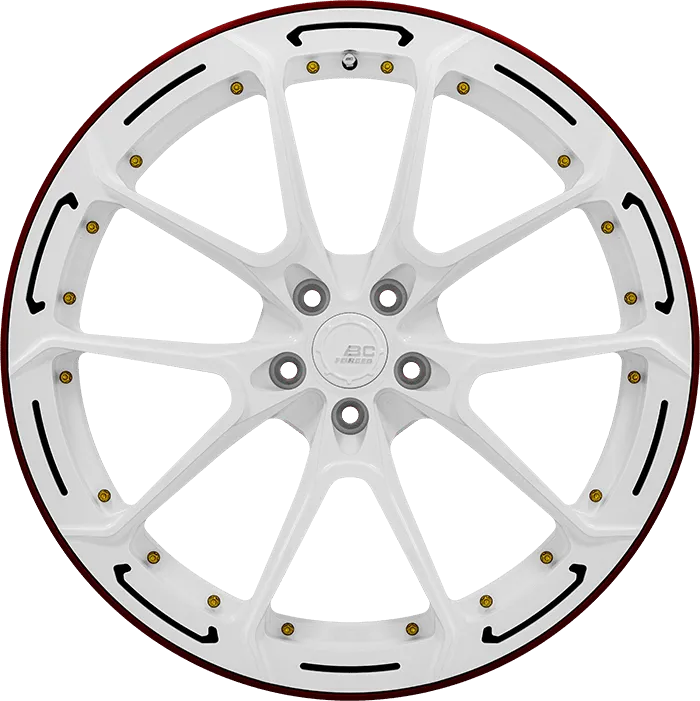 Gloss White + Candy Red Barrel