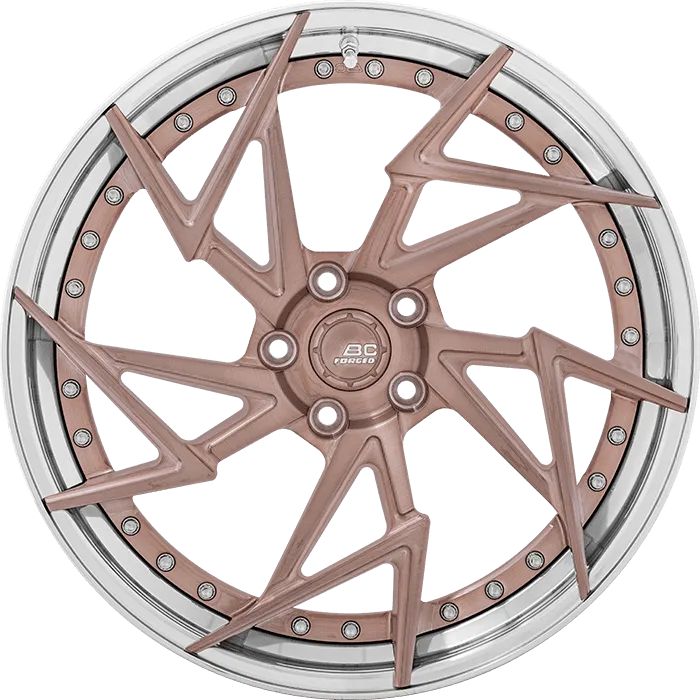 Brushed Rose Gold + Polished Barrel