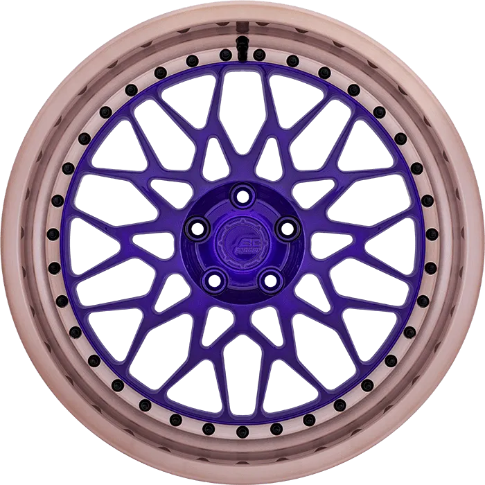 Candy Purple + Satin Rose Gold Barrel