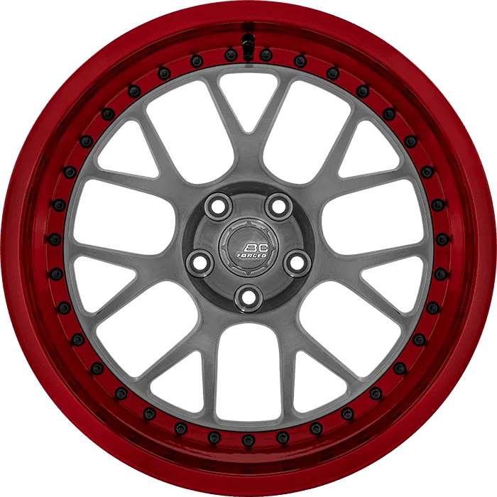 Satin Gunmetal + Candy Red Barrel