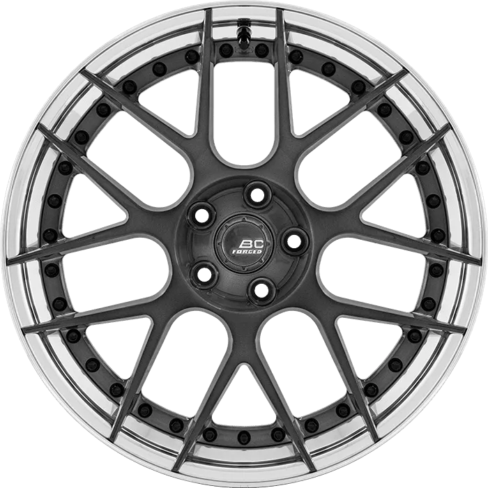 Satin Gunmetal + Polished Lip