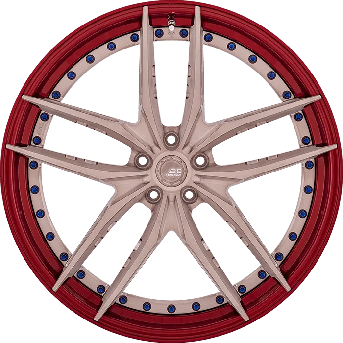 Rose Gold + Candy Red Barrel