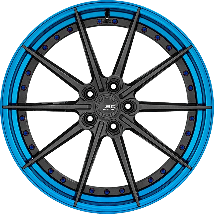 Gloss Black + Candy Blue Barrel