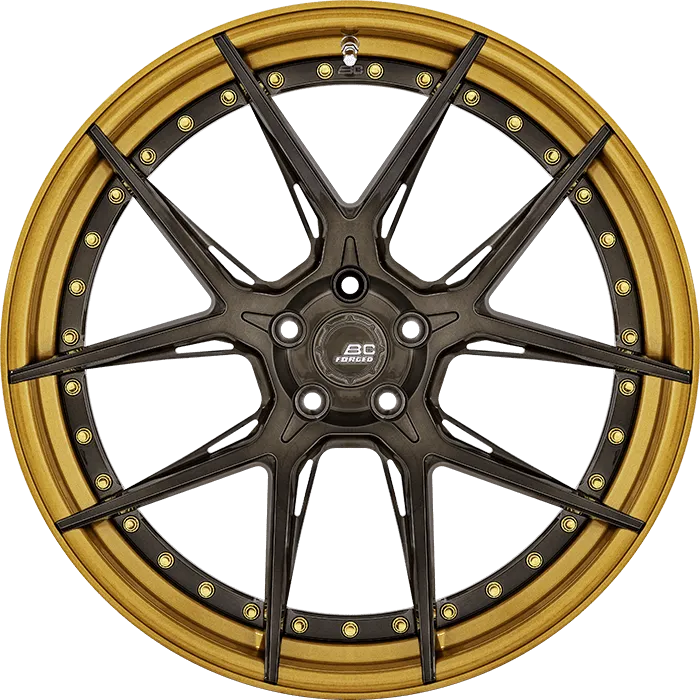 Matte Dark Graphite + Candy Gold Barrel