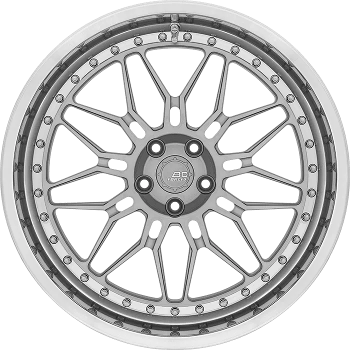 Brushed Silver + Polished Barrel