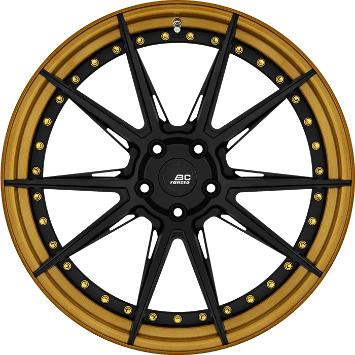Matte Black + Candy Gold Barrel