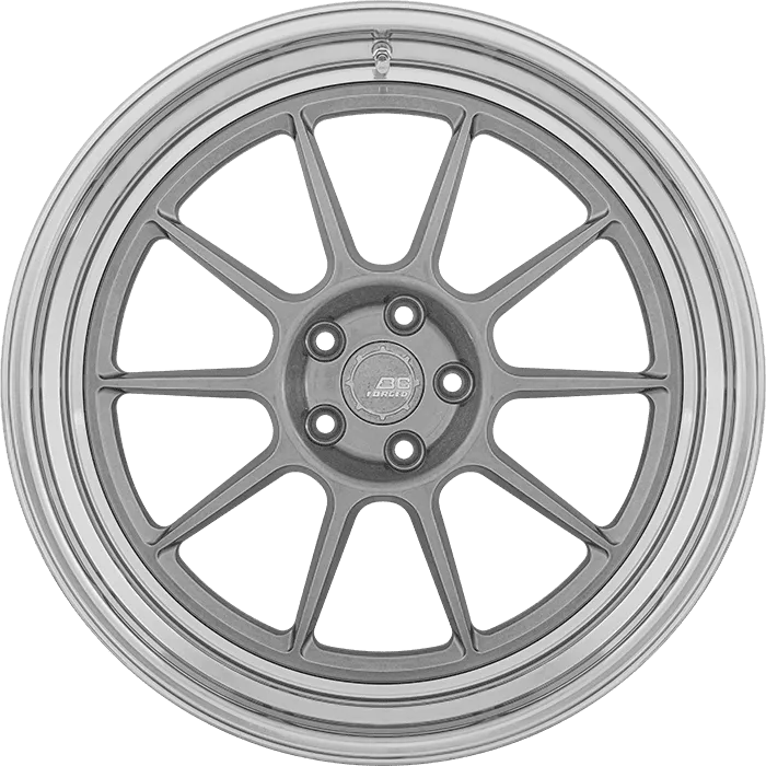 Brushed Silver + Polished Barrel