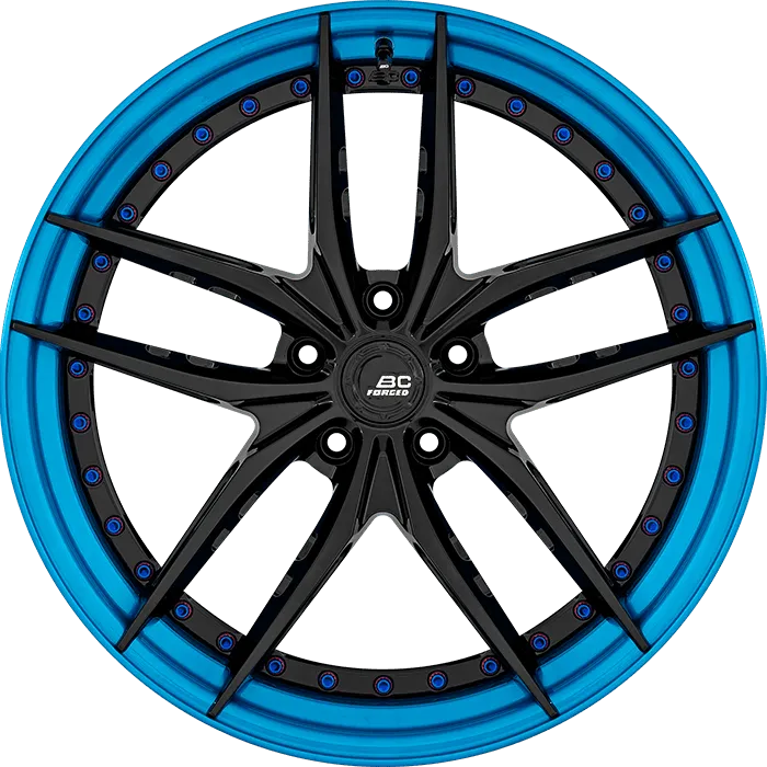 Gloss Black + Candy Blue Barrel