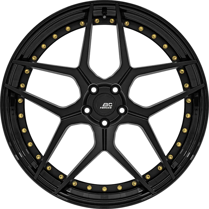 Gloss Black + Gold Bolt Kit