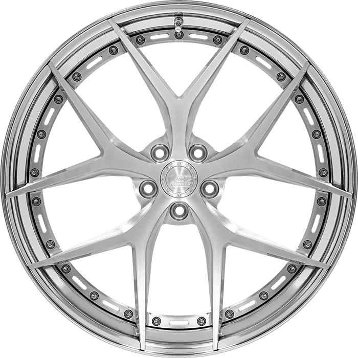 Brushed Silver + Polished Barrel
