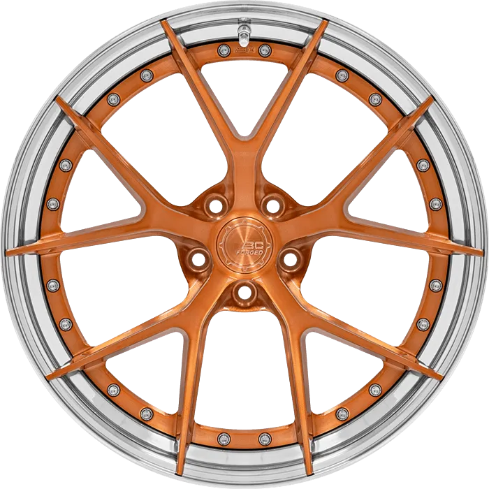 Brushed Copper + Polished Barrel