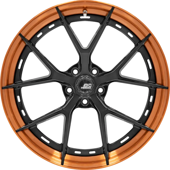 Gloss Black + Brushed Copper Barrel
