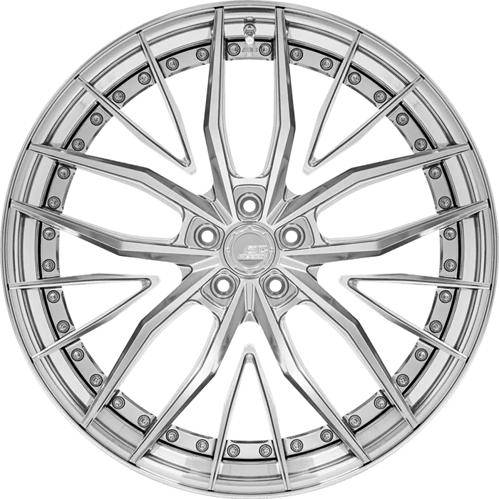 Brushed Silver + Polished Barrel