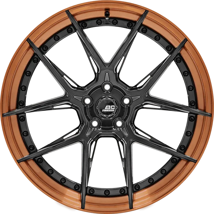 Matte Black + Brushed Copper Barrel