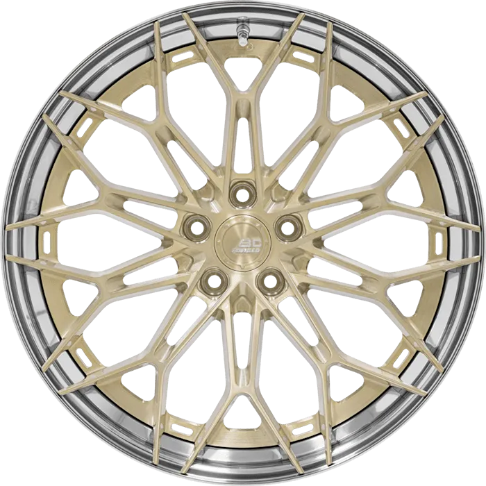 Brushed Champagne + Polished Barrel