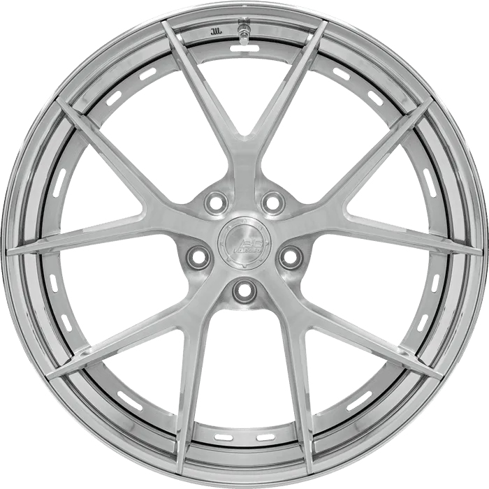 Brushed Silver + Polished Barrel