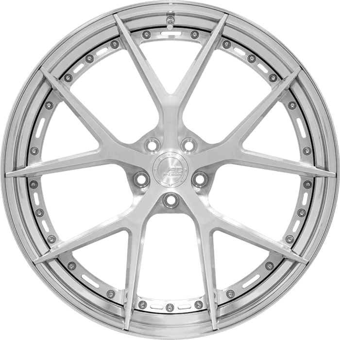 Brushed Silver + Polished Barrel