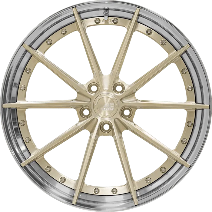 Gloss Champagne Gold + Polished Barrel