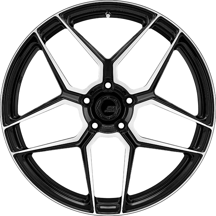 Gloss Black + Milled