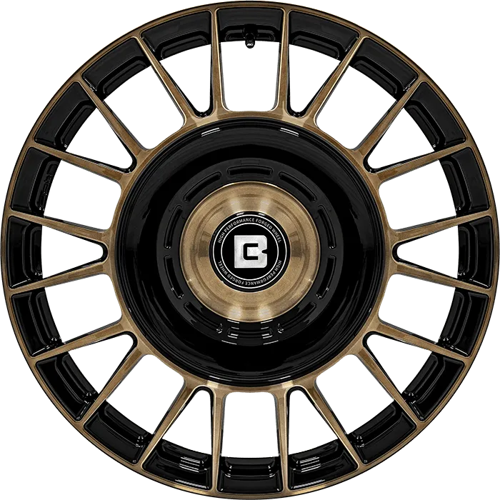 Gloss Black + Bronze