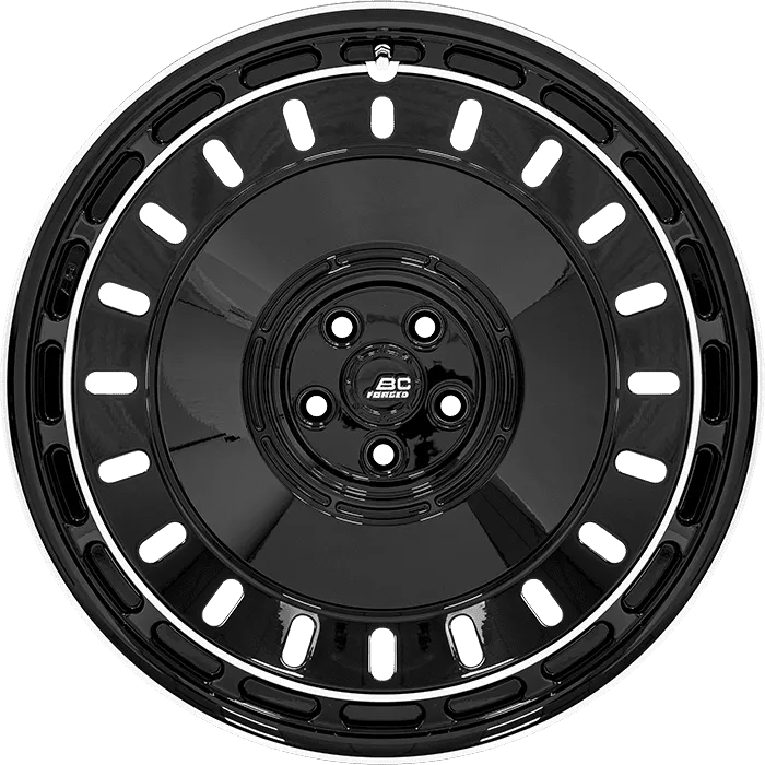 Gloss Black + Milled